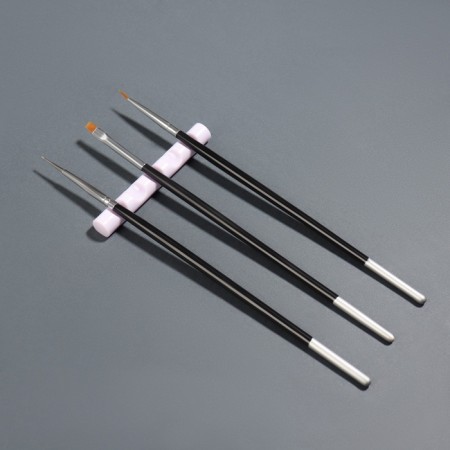 Standing for manicure brushes, 5 sections, 8 × 1 cm, color mix-2