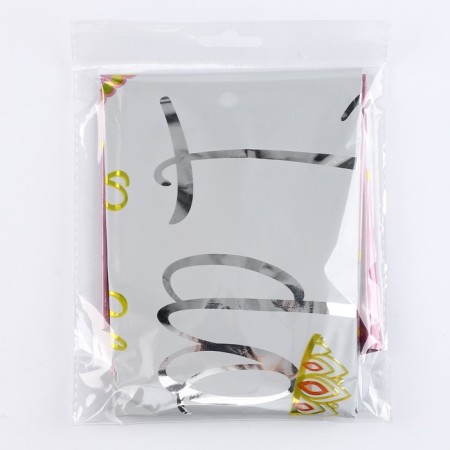 Set of balls "Pink Ring", foil, latex 7 pcs.-3