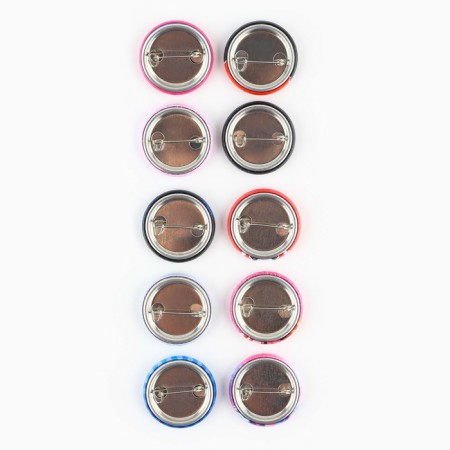 Metal icon, sunset "Children for a boy and girl", D = 2.5 cm, mix-2