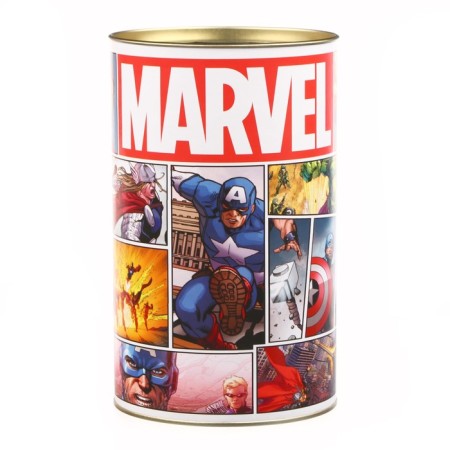 Копилка металлическая, 20,5 см х 12 см х 12 см, XXL "MARVEL", Мстители-2
