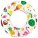 Circle for swimming "Bright", D = 51 cm, from 3-6 years, color mix, 59230np intex