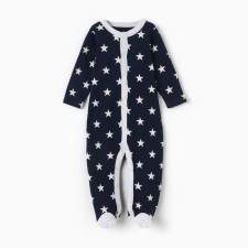 Combineson children, blue color, height 80 (9-12 months)