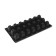Cassette for growing seedlings, 21 cells, 120 ml, of plastic, black, 54 × 28 × 7 cm, Greengo