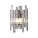 Lamp wall crystal Feeriya 2xe14 40w, size 20x11.7x27 cm, color chromium
