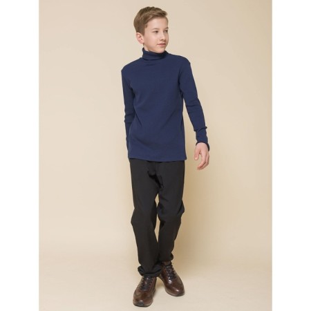 Turtleneck for a boy Pelican, height 158 ​​cm, dark blue color-5