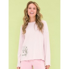 Female jumper, size 48, pink color