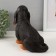 The piggy bank "Dachshund" is 19 cm height, width 11 cm, length 23 cm.