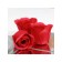 Soap roses, red, set 3 pcs.