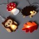 Garland “thread” 1.35 m with nozzles “Lesnaya”, IP20, transparent thread, 10 LED, glow warm white, AAH2