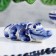 Souvenir "Crocodile", lies, medium, 3 cm, gzhel