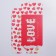Gift folding box, packaging, “love”, 16 x 23 x 7.5 cm