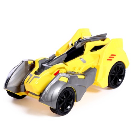 Raptor robot, inertial, transforms, yellow color-1