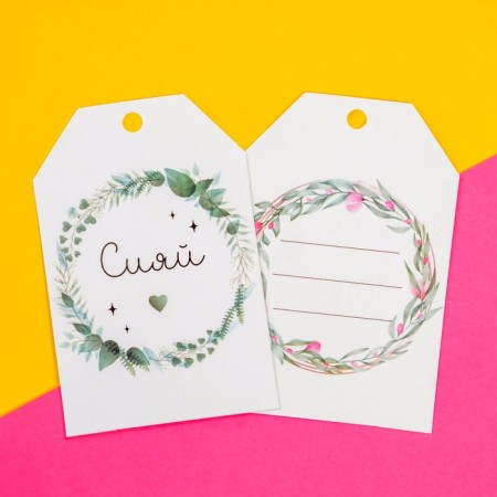 Schildik Floristic "Dary joy", set of 6 pcs., 7 x 5 cm-7