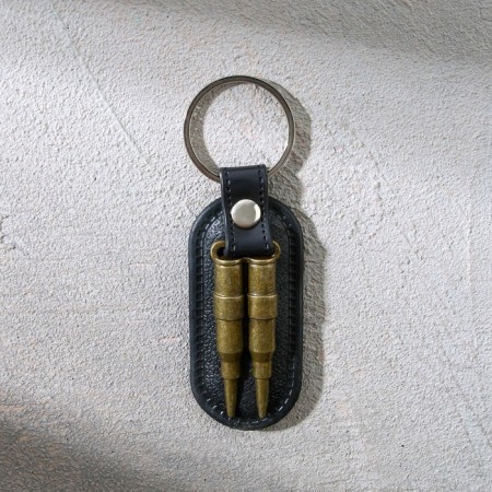 Metallic key keychain "February 23", 6 x 20 cm-5
