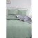 A set with a blanket "Jacqueline", size 230x250 cm, 50x70 cm - 2 pcs, green color