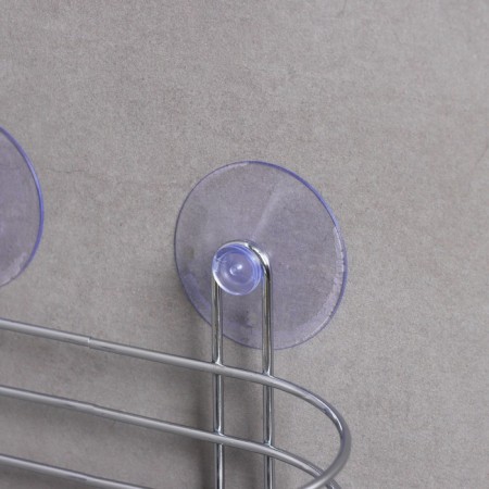 Shelf on vacuum suction shafts, 20 × 10 × 10 cm-2