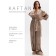 Female set (jacket, trousers) KAFTAN VELVET 44-46, coffee