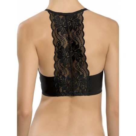 T-shirt-top female, size XS, black color-1