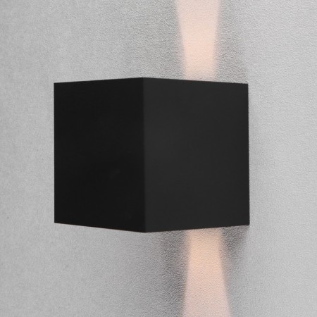 Facade lamp “Cube”, FSD-004, 6 W, 3000K, IP65, 220 V, Metal, Black-4