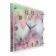 Carty clock is wall-mounted, interior "two pigeons", silent, 30 x 40 cm