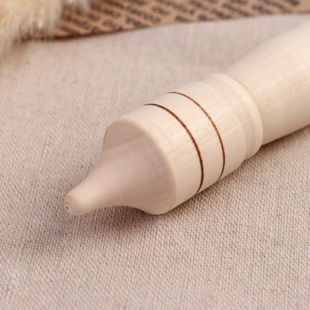 Spindle for spinning, linden, 30 cm-1