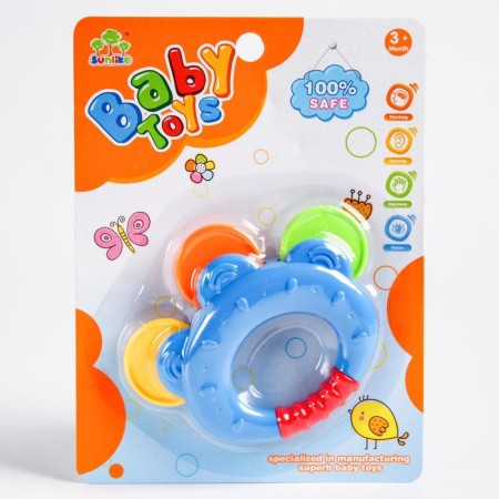 The rattle "Bubenchik", color mix, crush me-6