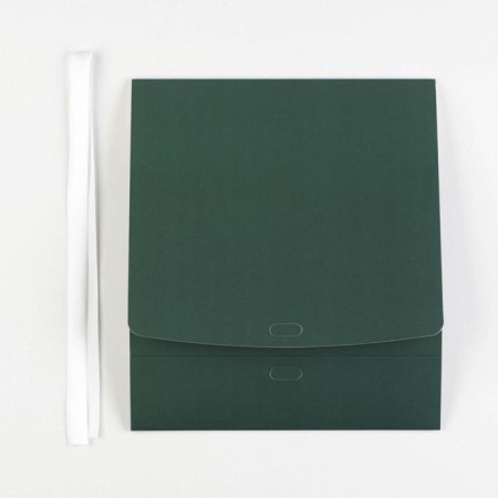 Gift folding box, packaging, "Emerald", 20 x 18 x 5 cm-5