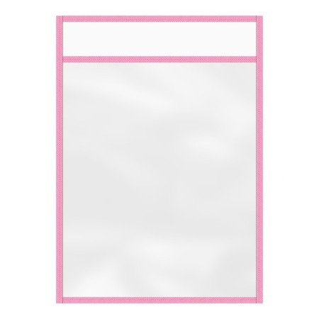 A4 drawing folder, Erichkrause "Write-Write", plastic, pink, in the bag
