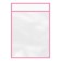 A4 drawing folder, Erichkrause "Write-Write", plastic, pink, in the bag