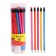 Chernographic pencil with NV eraser, trihedral sharpened corps, in a tube, mix