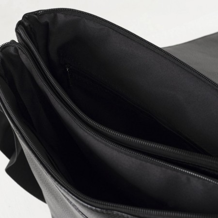 Male bag, guran tomp, black color-3