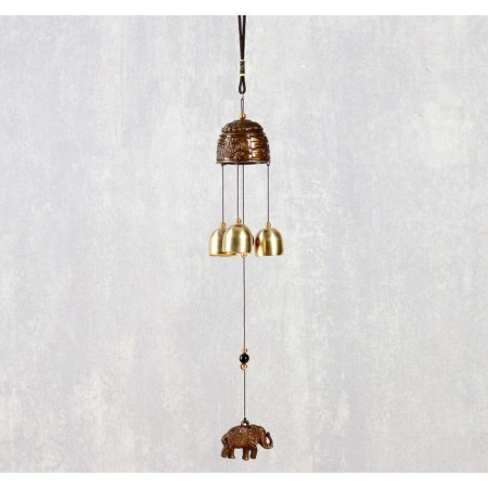 Wind music Metal "Elephant" 3 bells 40 cm