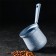 Turk Dolyana “Marble Gray”, 450 ml, D = 9 cm, 20 × 9 × 14 cm, plastic handle, anti -stick coating, induction, color gray