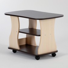Coffee table 750x490x550 oak mlick/wenge dark
