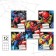 Notebook in a cage 12 sheets, 5 types of mix, cover coated cardboard, spider-man