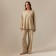 Home suit (shirt and trousers) SL Home p. S, beige