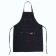 Apron for the master, denim, black color