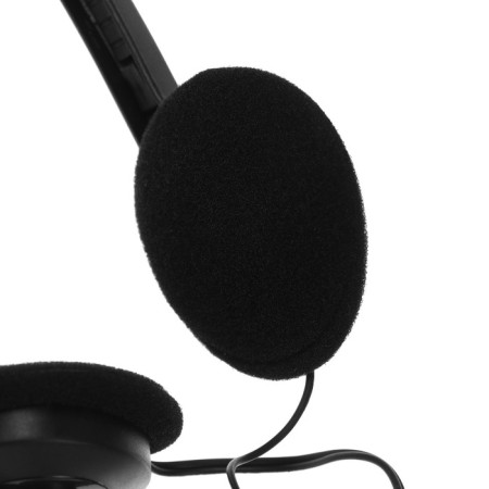 Headphones with a microphone Luzon RX-13, invoices, cable 2xjack 3.5, 1.5 m, black-4