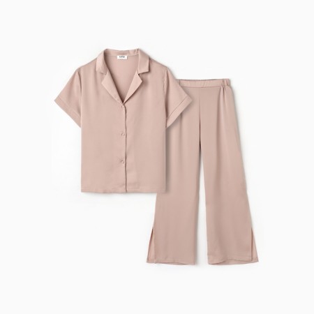 Female pajamas (shirt and trousers) Kaftan p. 48-50, powder-1
