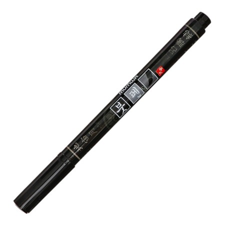 Capillary Knuck-Chica (Brashpen) Munhwa Sign Pen, black-2