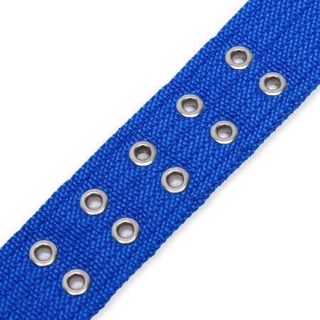 Four-layer collar, 64 x 4 cm, Osh 50-58 cm, polyester, blue-7
