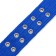 Four-layer collar, 64 x 4 cm, Osh 50-58 cm, polyester, blue