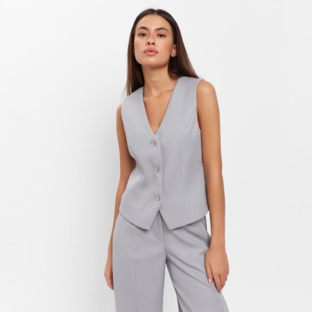 Women's vest MIST: Classic Collection p. 50, the color is light gray