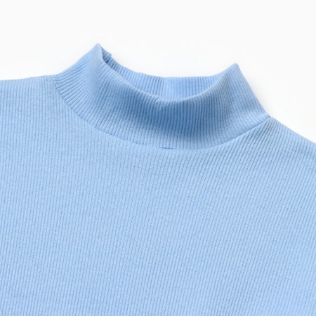 Baby turtleneck, blue color, height 152 cm-1