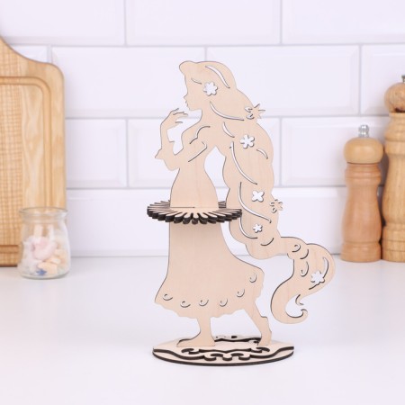 Napkin "Girl Summer", plywood-1