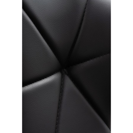 Computer chair Trizor Metal/Eco -leather, Chrome/Black 53x53x69 cm-6