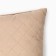 Pillow 40x40cm, beige, microfiber, PE 100%