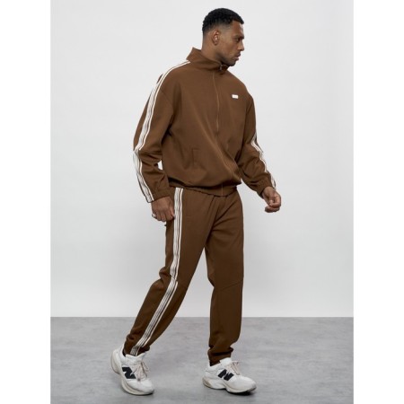Sports suit men's, size 48, brown color-21
