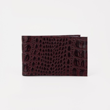 Businessman, 18 cards, burgundy color