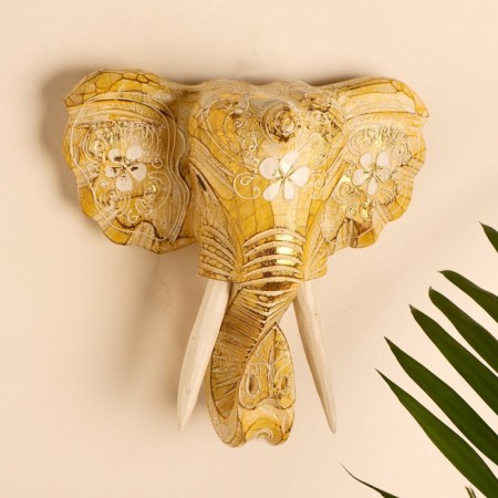 Souvenir tree "Elephant Head" 28x26x10.5 cm-1